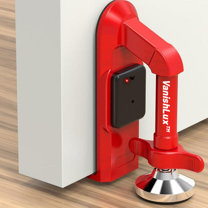 Portable Door Stop Alarm – 80dB Siren Anti-Theft Security Jammer for Home & Travel