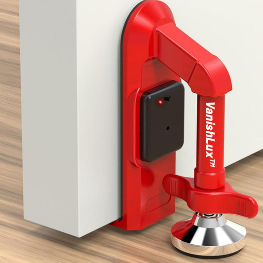 Portable Door Stop Alarm – 80dB Siren Anti-Theft Security Jammer for Home & Travel