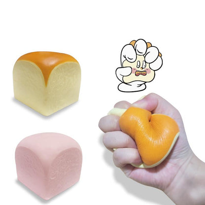 Squishy Hawaiian Roll Stress Relief Toy – Slow Rebound Fidget for Adults & Kids