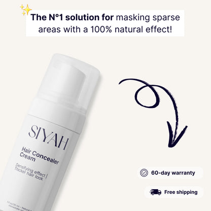 Siyah® hair cream 30ml - Instant density effect