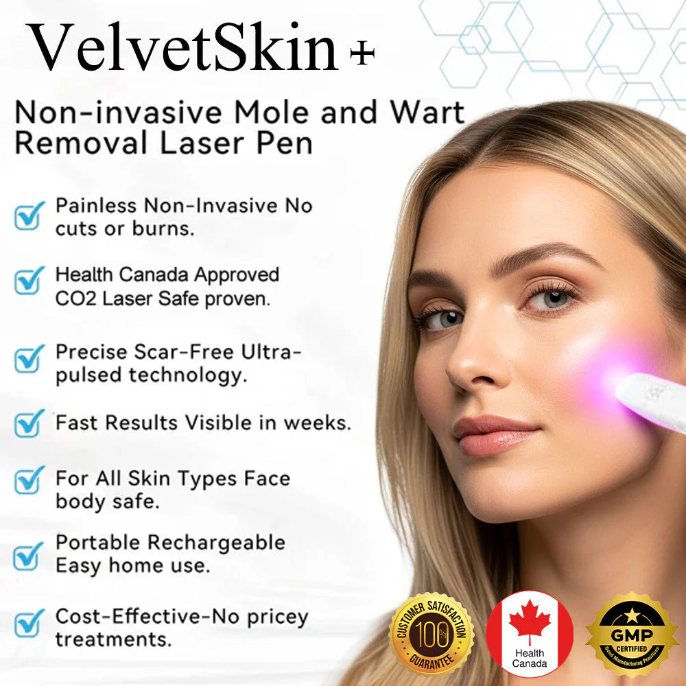 🇨🇦 Bikenda® VanishLux All-in-One Laser Eraser Pen(Powered by CO₂ laser technology – effectively removes moles, warts, skin tags, pigmentation spots, and other skin imperfections)