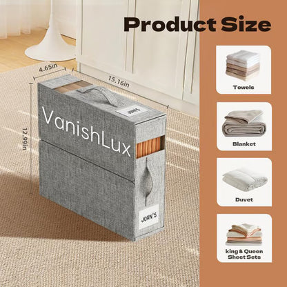 Multi-Use Storage Bags 4Pack Dustproof Organizer For Bedding Quilts Blankets